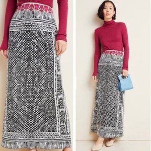 NEW ANTHROPOLOGIE CECILLIA PRADO BIBAO COTTON SWEATER KNIT SKIRT